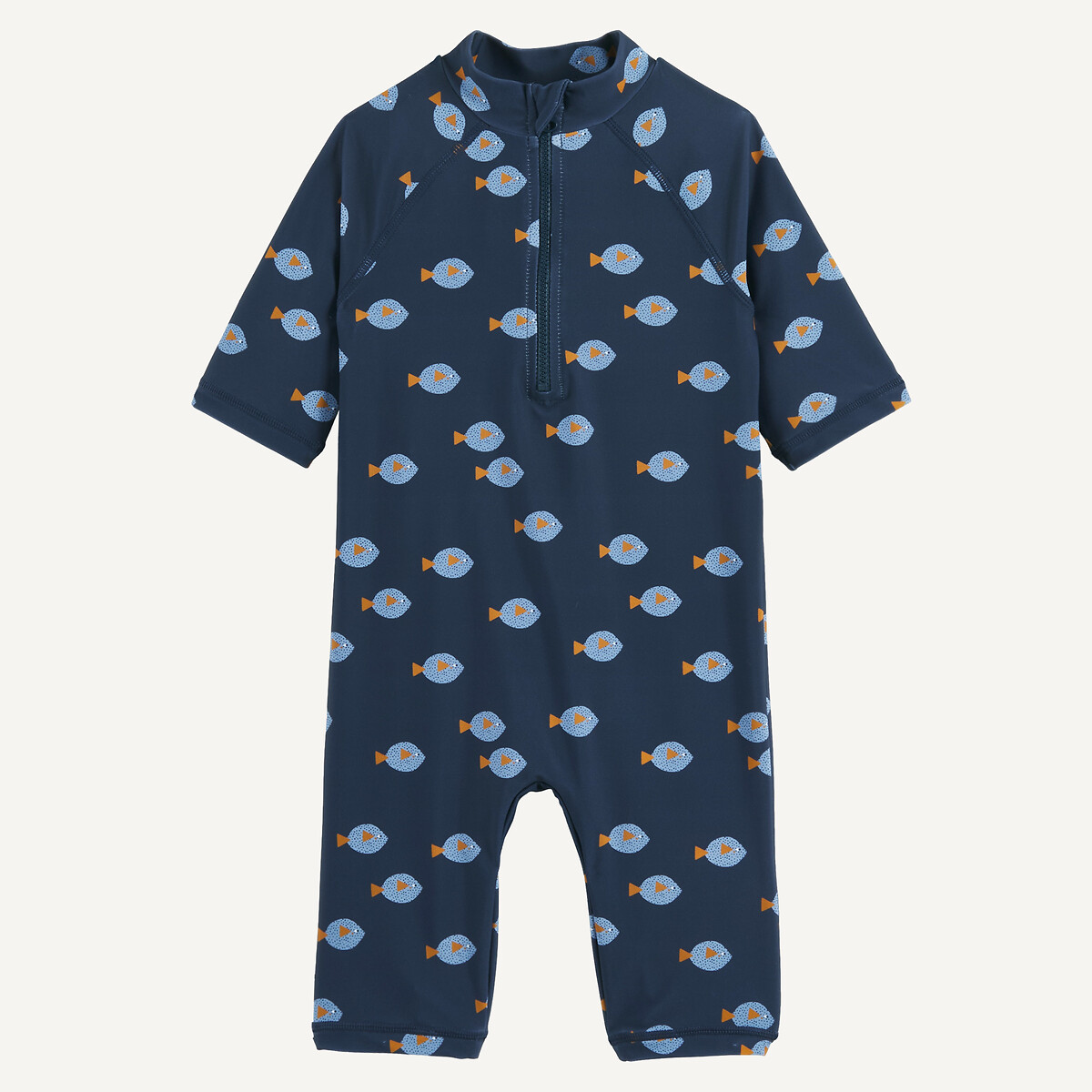 Maillot de bain 1 pièce, imprimé poissons multicolore, LA REDOUTE COLLECTIONS