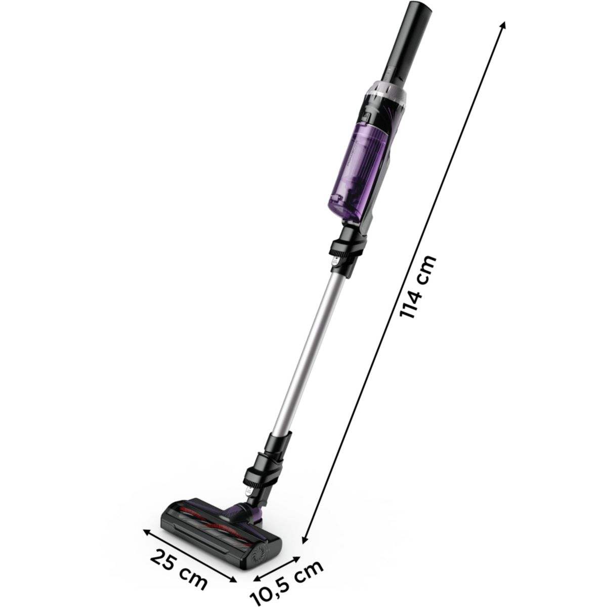 Aspirateur balai X Nano RH1129WO violet, ROWENTA