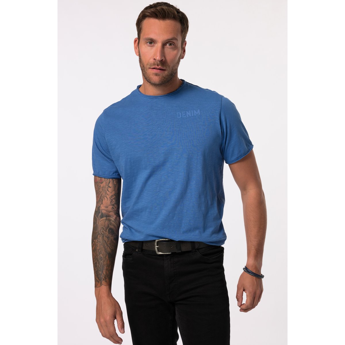 T-shirt, manches courtes bleu profond, JP1880