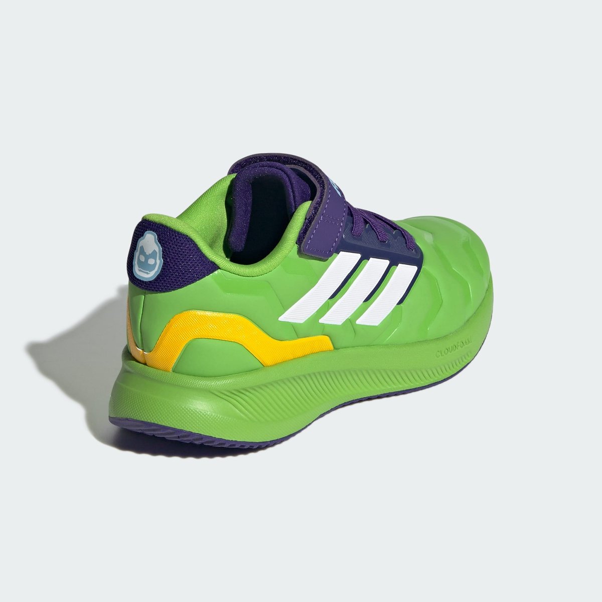 Adidas Iron Hulk Runfalcon 5 Chaussures Enfant Adidas Iron Hulk Runfalcon 5 Chaussures Enfant semi solar green / cloud white / collegiate purple, ADIDAS SPORTSWEAR