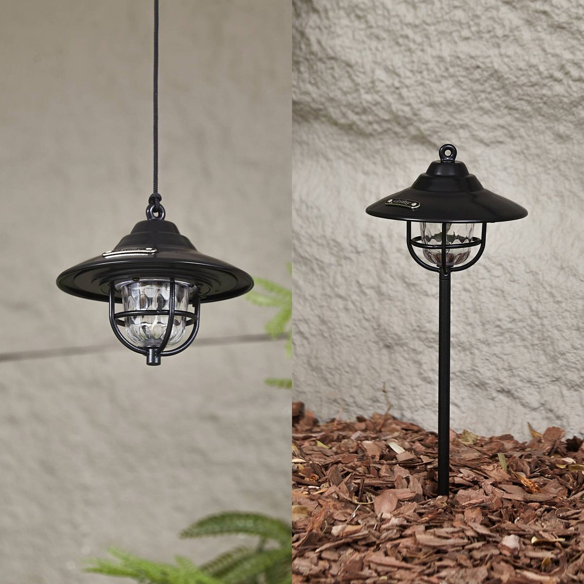Luminaire extérieur en aluminium moderneLED noir, transparent, LINDBY
