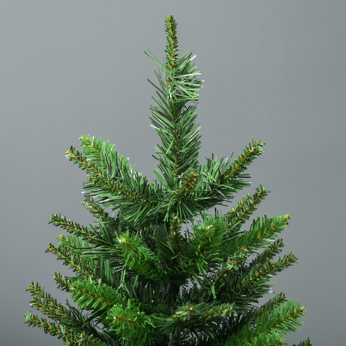 Sapin de Noël Plastique Vert vert, HOMCOM