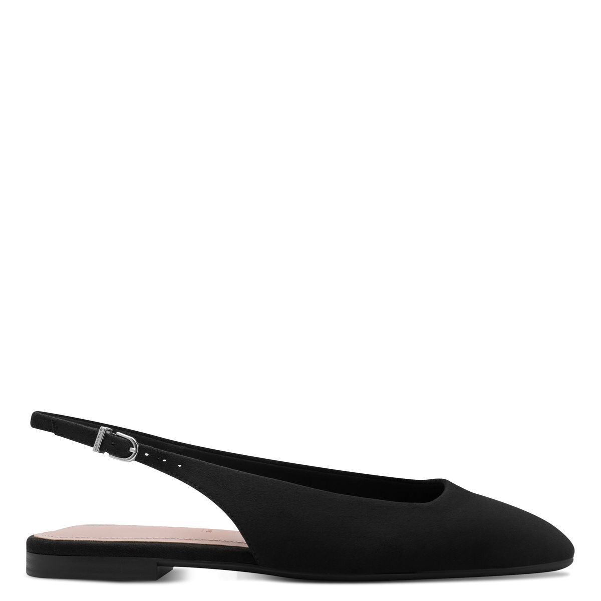 escarpin plate noir, TAMARIS