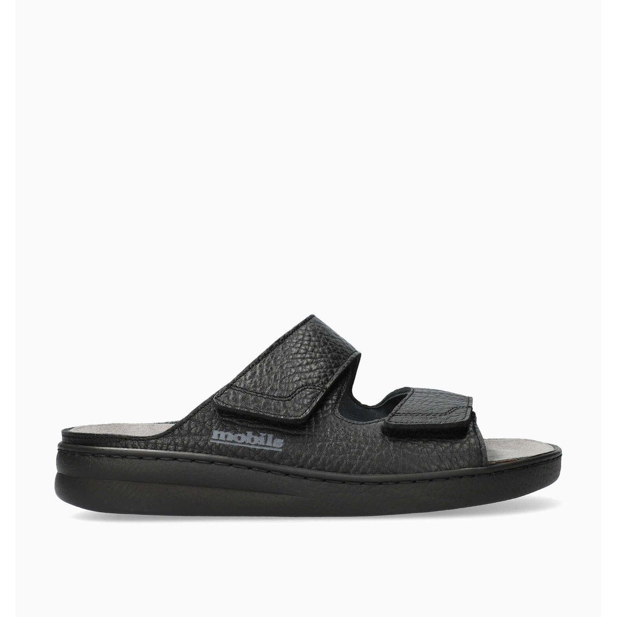Sandales en cuir JAMES noir 5035, MEPHISTO