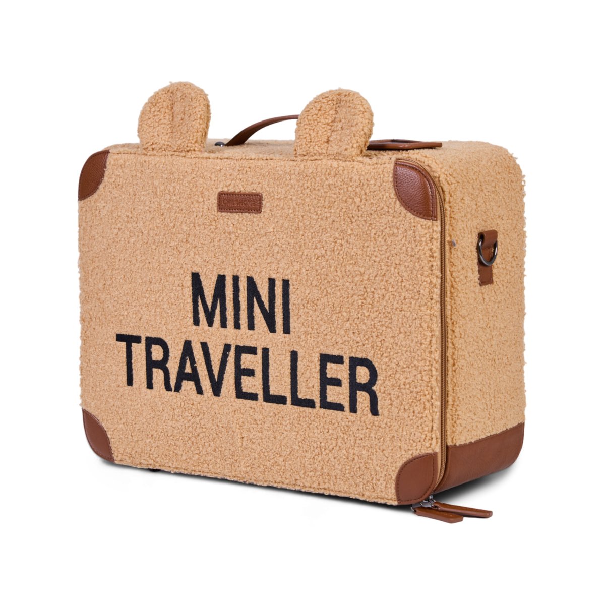 Valise enfant Mini Traveller marron, CHILDHOME