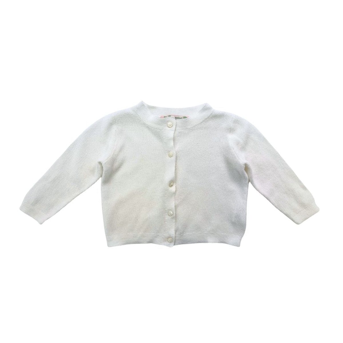 Cardigan bébé - Bon état blanc, BONPOINT