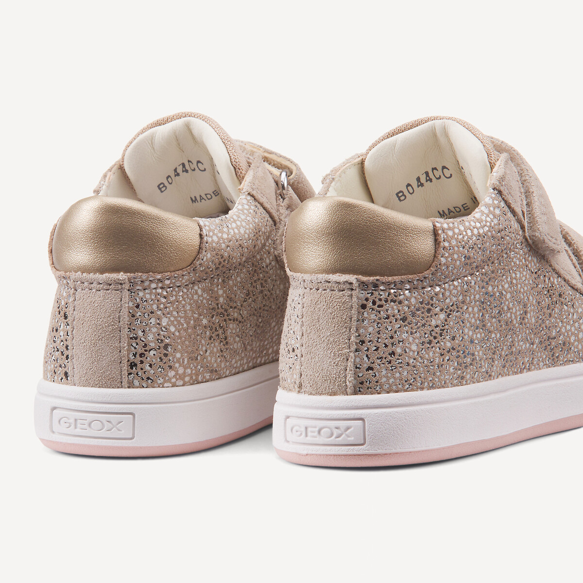 Kids Biglia First Steps Trainers with Touch 'n' Close Fastening beige, GEOX