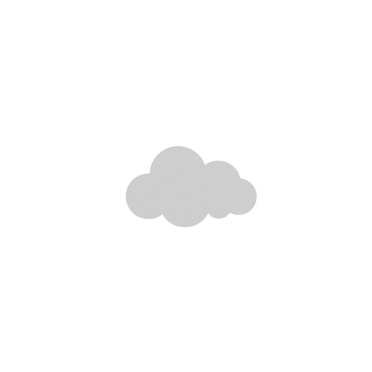 Petite Applique Nuage Eol Led IP44 blanc, MILLUMINE
