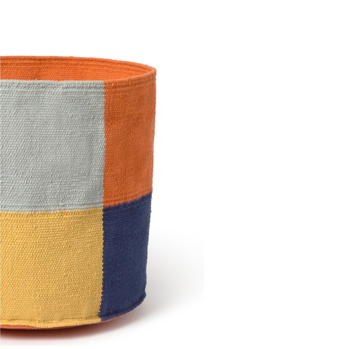 Grille de couleurs du panier LESS IS MORE naturel, terracotta, bleu baleine, bleu marine, miel foncé, LORENA CANALS