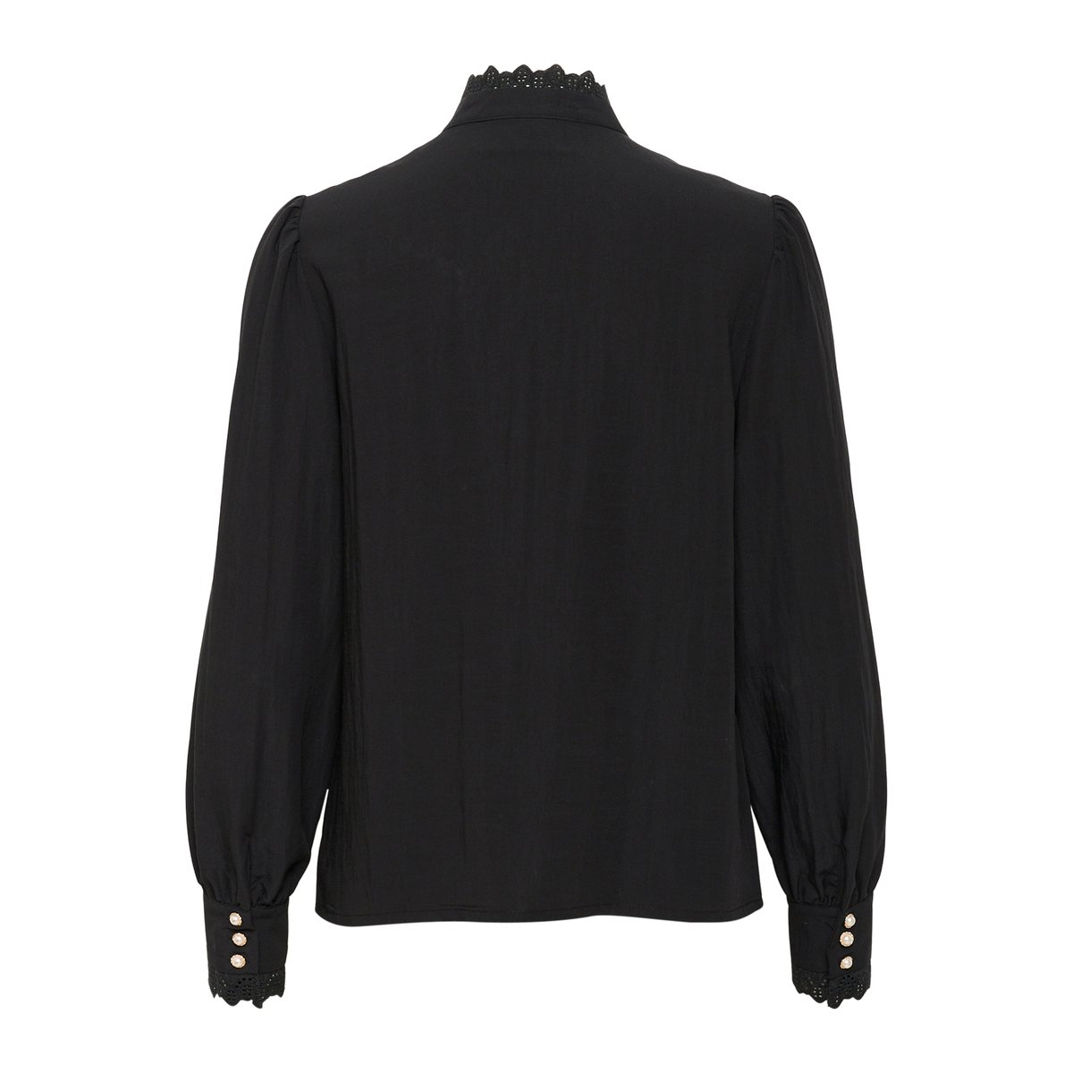 Chemise à manches longues noir pitch black, CREAM