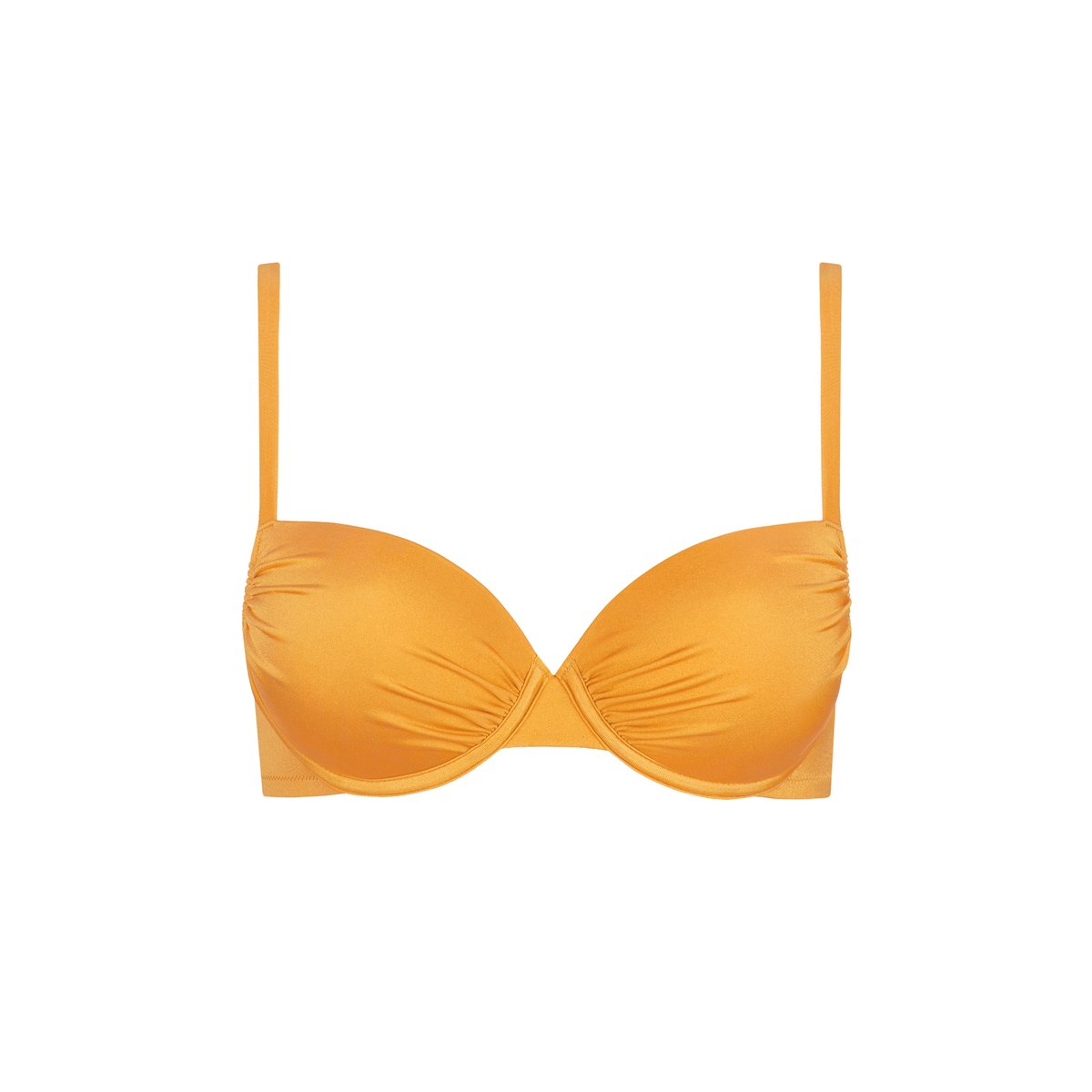Haut maillot de bain préformé KARPATHOS jaune, LISCA