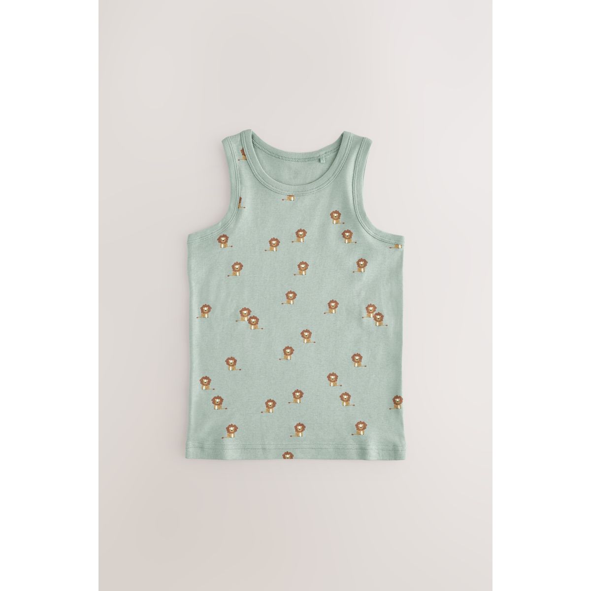 Débardeur en coton, lot de 5 mini safari print, NEXT