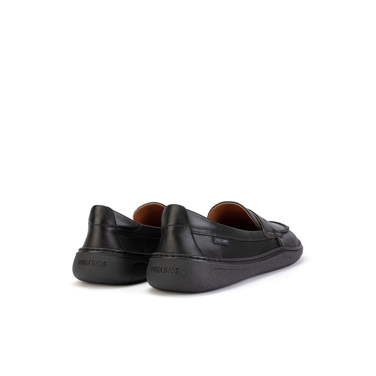 Mocassins cuir Aranjuez Barefoot black, PIKOLINOS