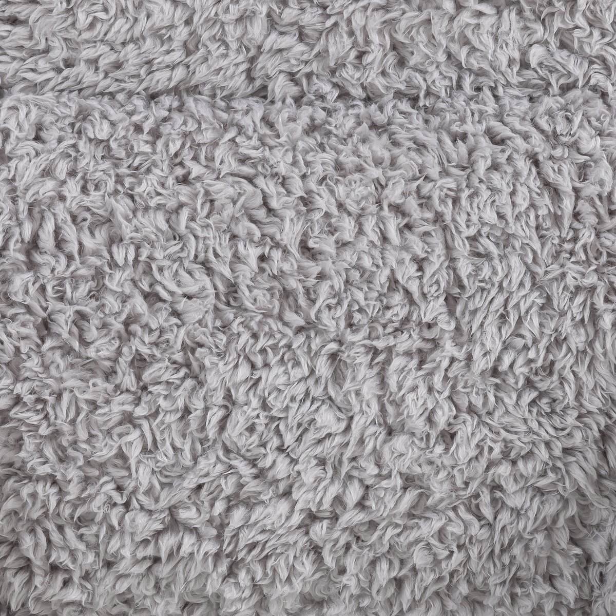 Coussin de soutien en polaire sherpa Oeko-Tex® - TEDDY gris clair, ICON