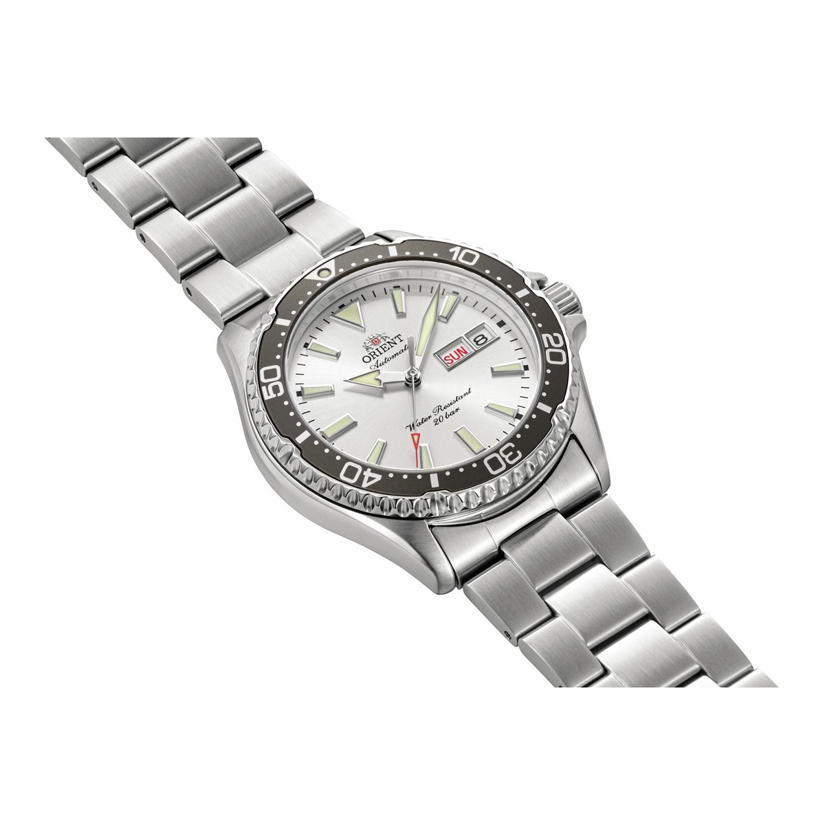 Montre Analogique MAKO argenté blanc argenté, ORIENT