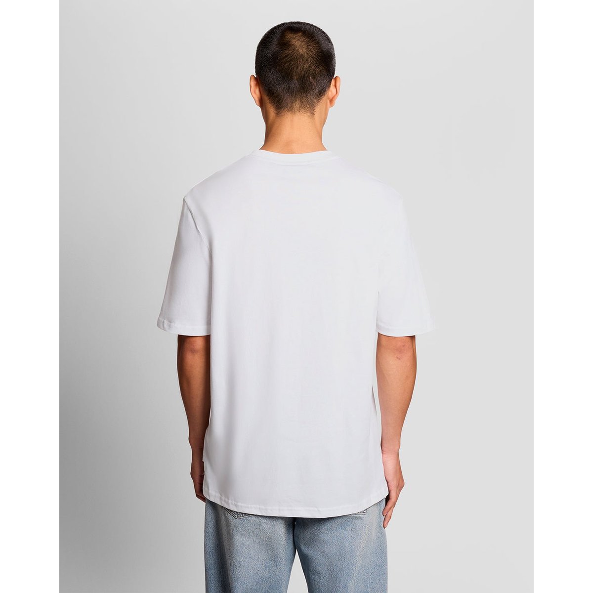 T-shirt graphique poitrine blanc, LYLE & SCOTT