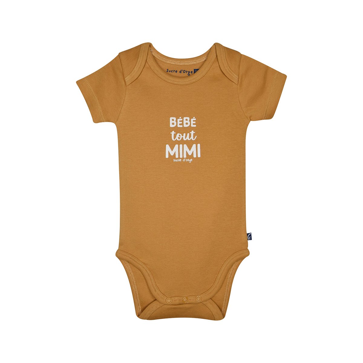 Lot de 3 bodies odilon manches courtes beige, SUCRE D'ORGE
