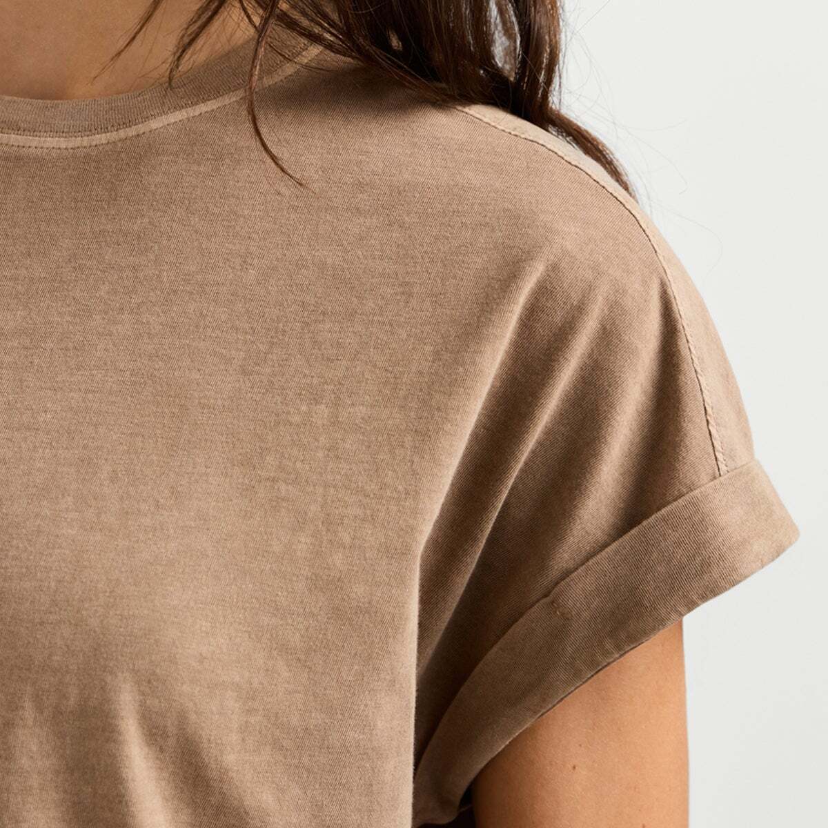 T-Shirt Color Block brun brun, PEPE JEANS