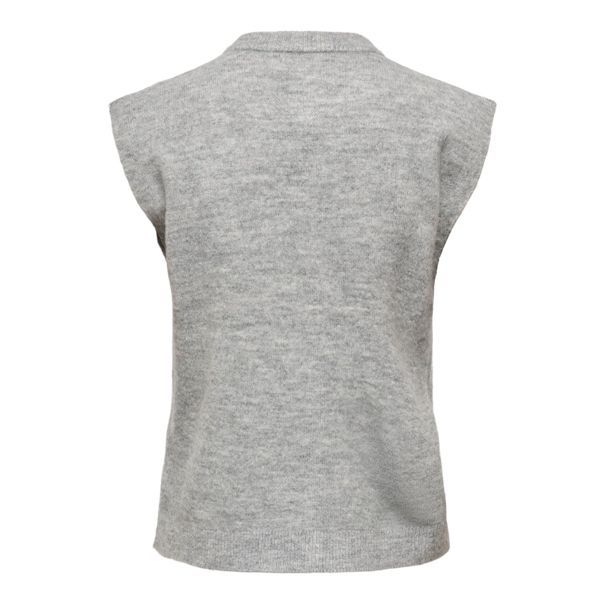 Gilet medium grey melange, ONLY