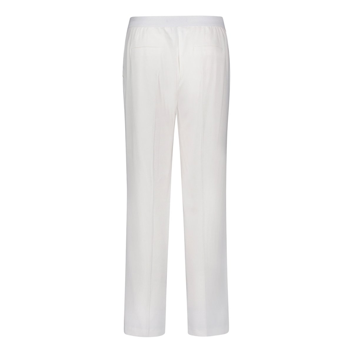Pantalon business à plis repassés blanc, BETTY BARCLAY