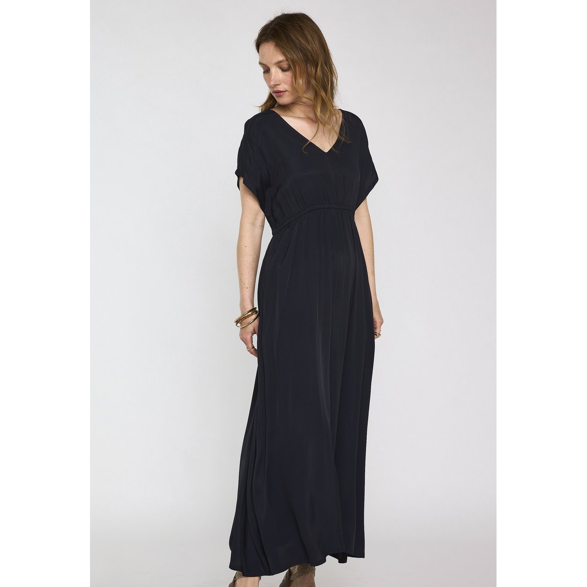 Robe droite BLOOM marine, Maison 123