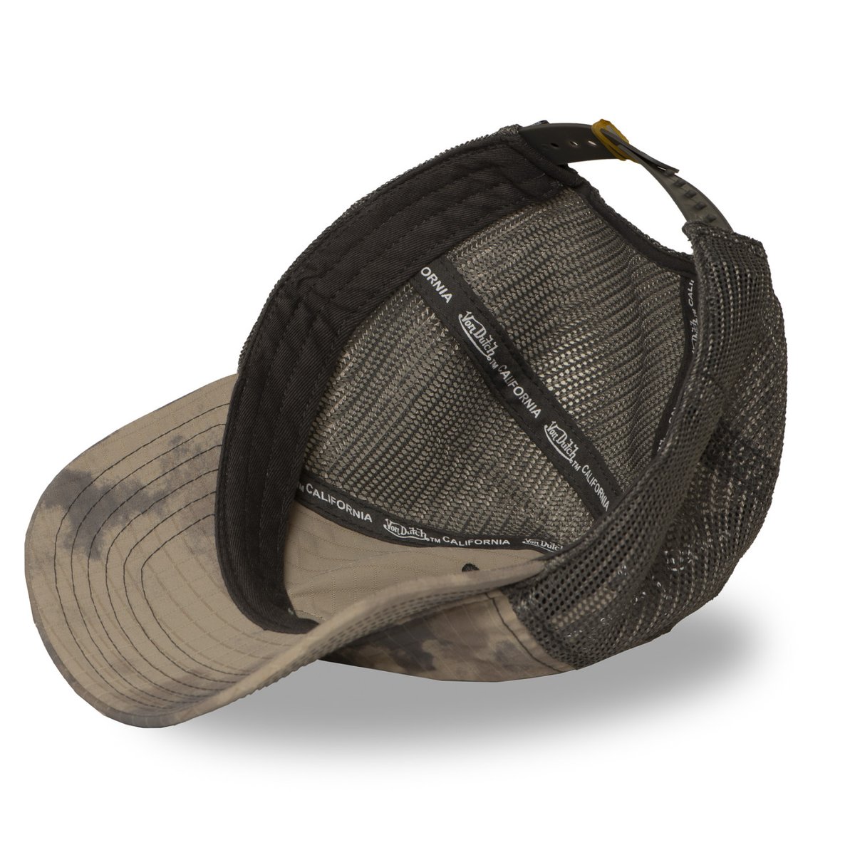 Casquette trucker MAC beige/kaki/gris, VON DUTCH