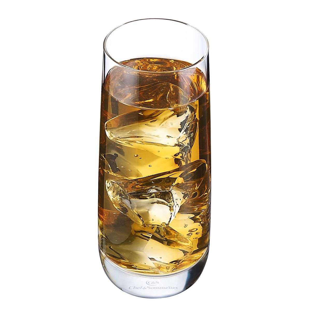 6 verres à eau 45 cl -VIGNE transparent, CHEF&SOMMELIER