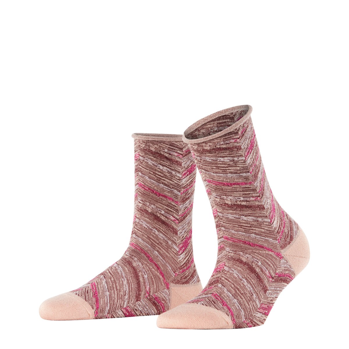 Chaussettes Shiny Special Edition rose, FALKE