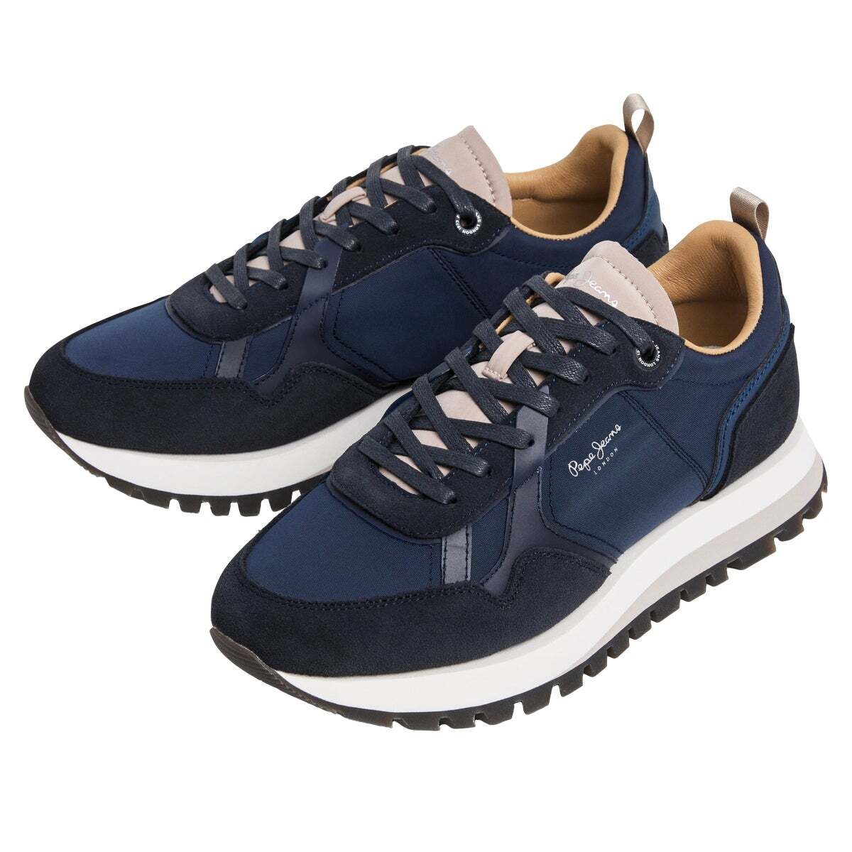 Ari - Baskets De Running Rétro bleu dulwich, PEPE JEANS