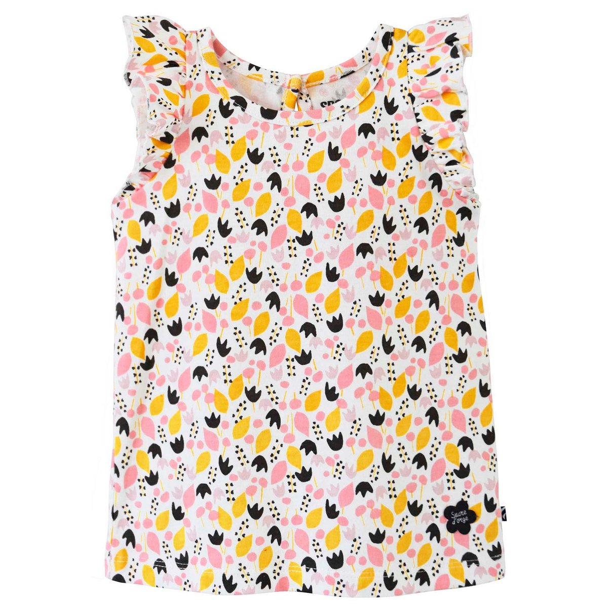 Tee shirt imprimÉ ceferina blanc, SUCRE D'ORGE