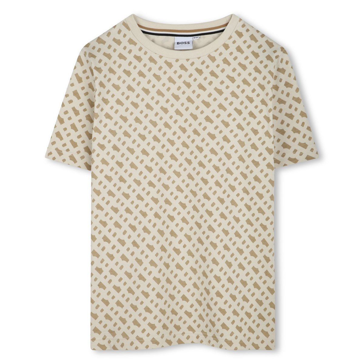 T-shirt en coton imprimé vanille, BOSS KIDSWEAR