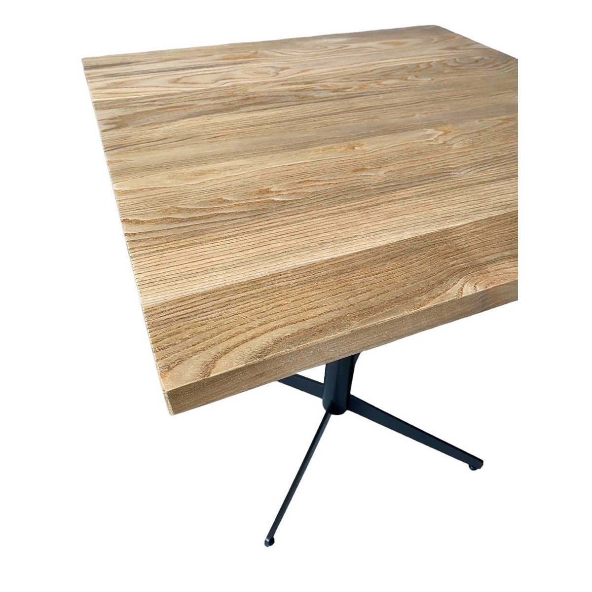 Table carrée en bois massif - CAFE marron, MATHI DESIGN