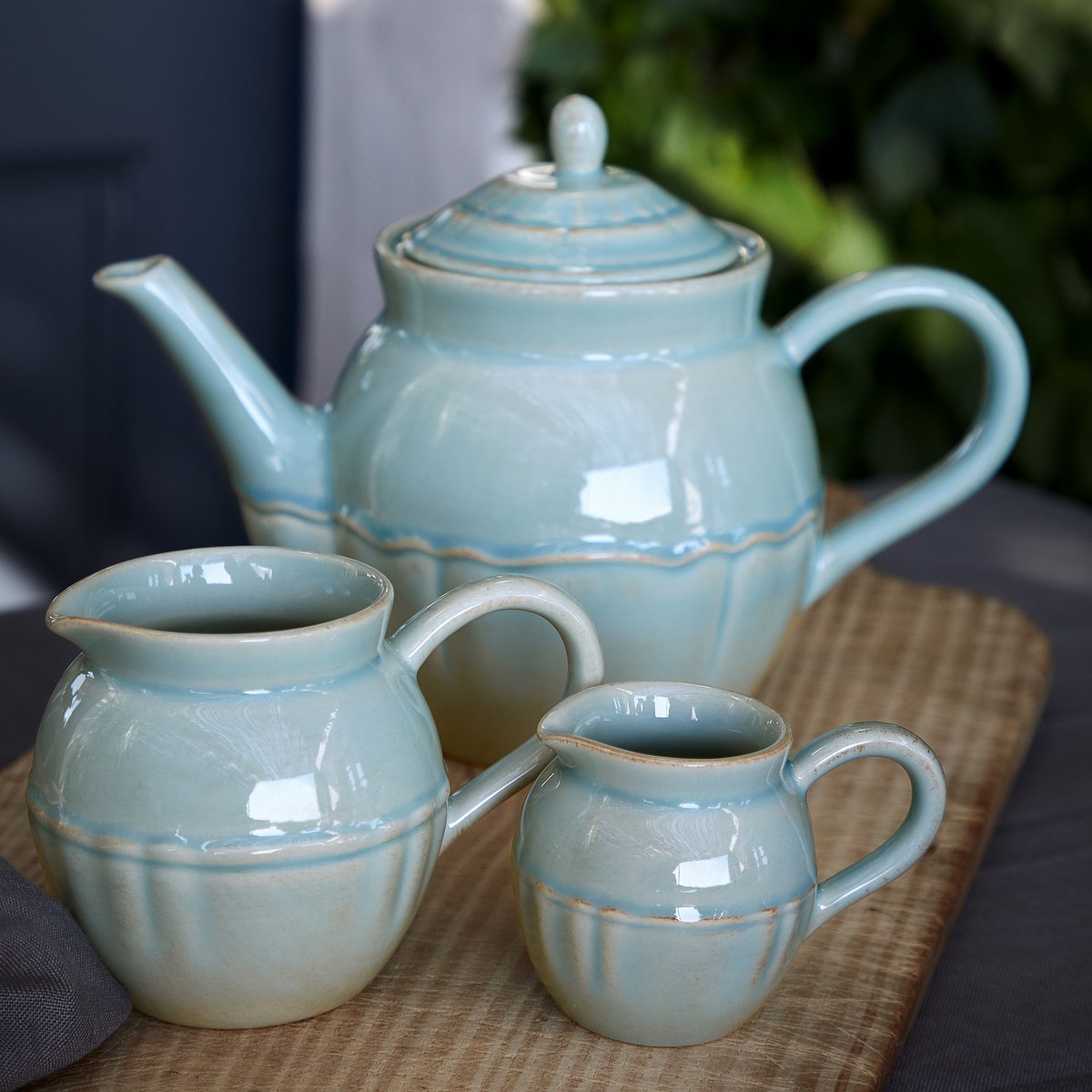 Théière 1.35 L ALENTEJO turquoise, COSTA NOVA