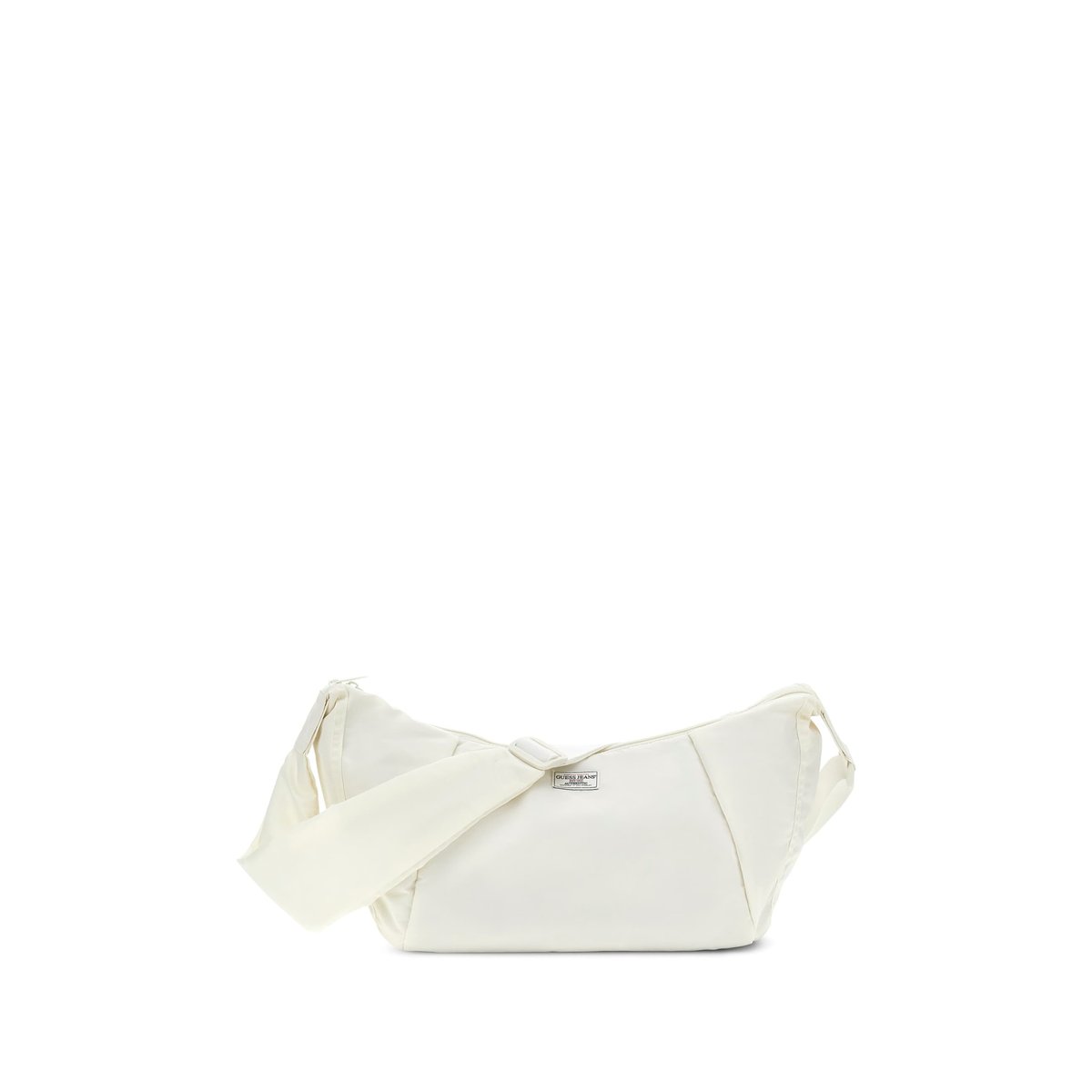 Grand Sac Bandoulière En Nylon blanc, GUESS JEANS