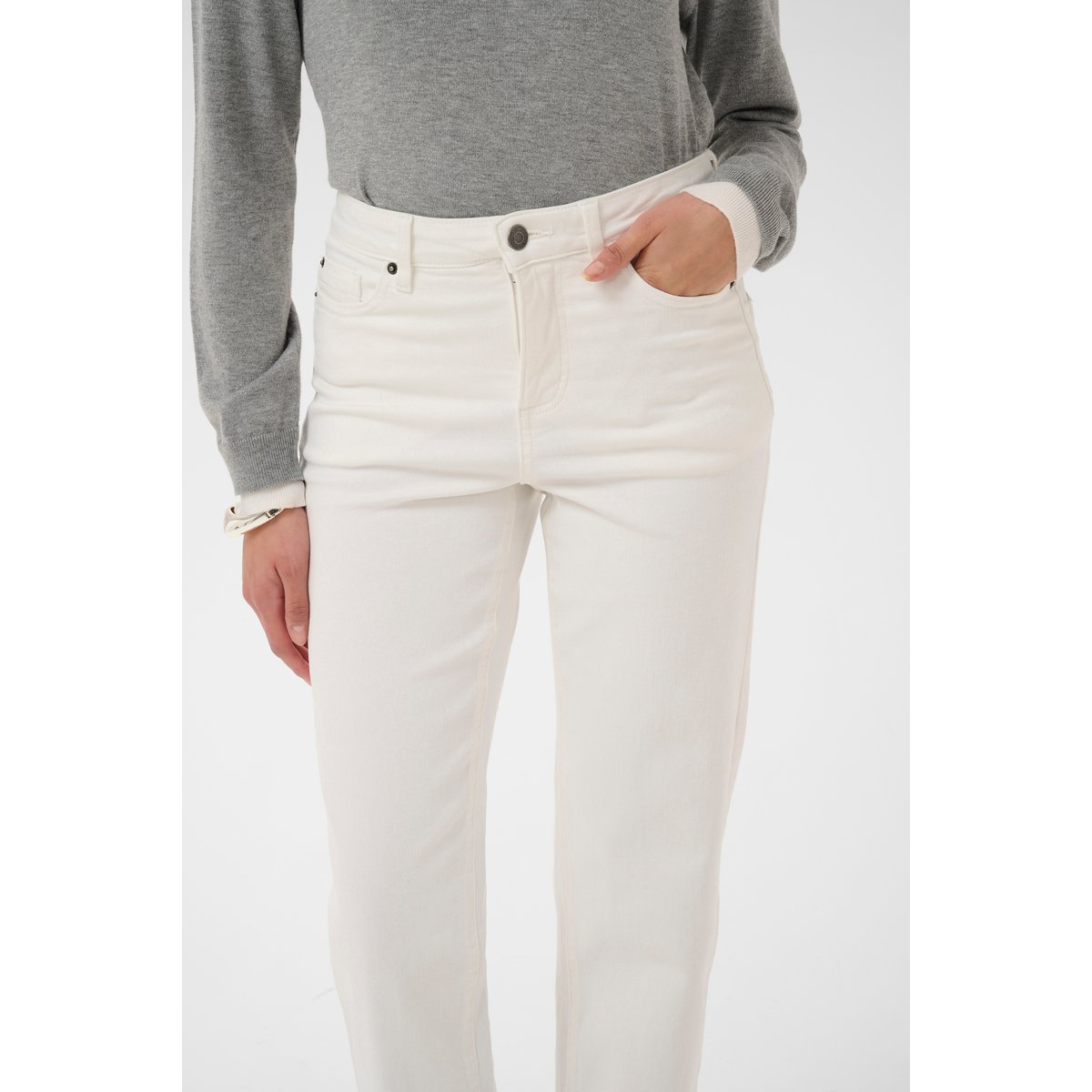 Jeans blanc, KAFFE