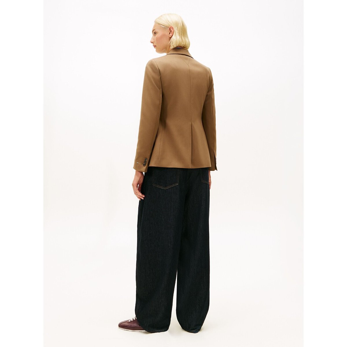 Veste blazer taupe, TOMMY HILFIGER