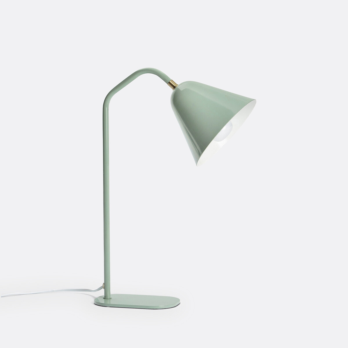 Lampada da tavolo in metallo ferro, Copita verde acqua, LA REDOUTE INTERIEURS