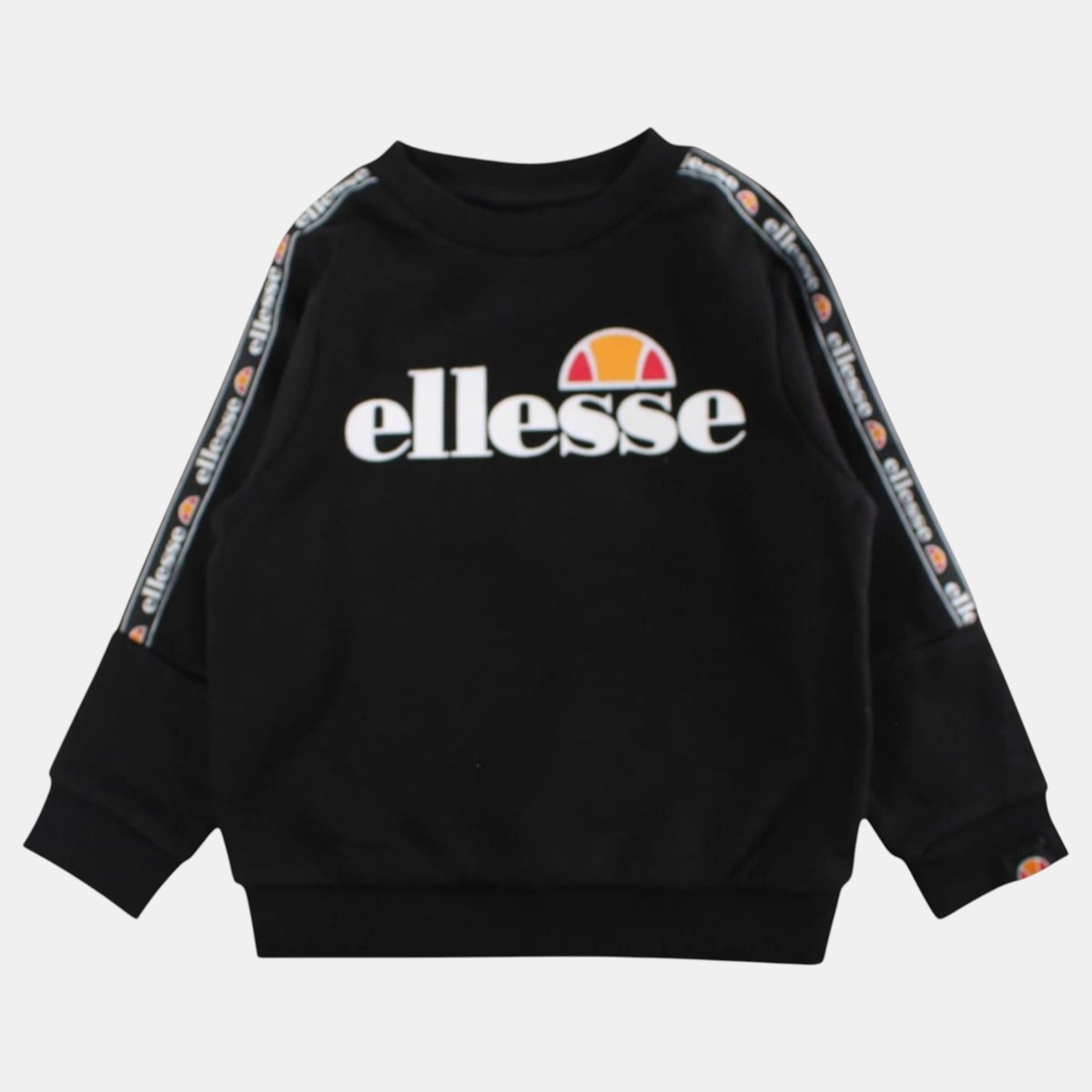 Ensemble sweat col zippé et pantalon de jogging TRAINING noir, ELLESSE