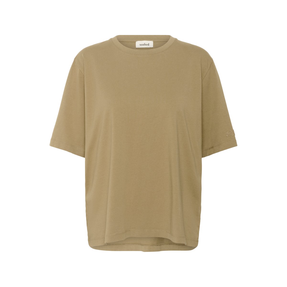 T-shirt vert elmwood, SOAKED IN LUXURY