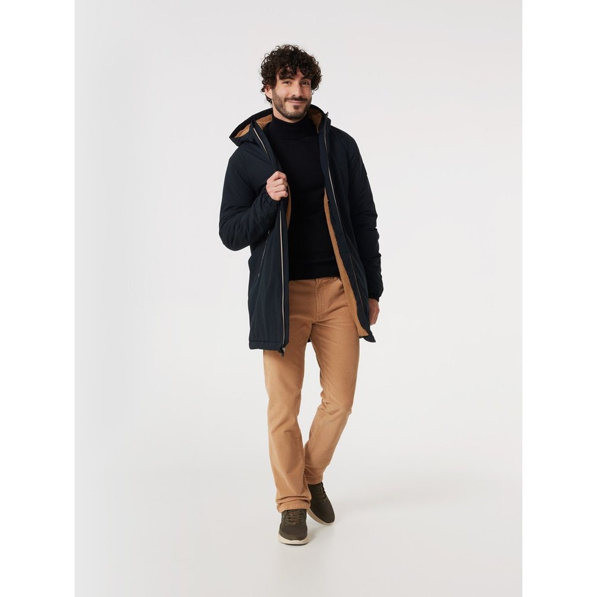 Blouson imperméable ULRYKVES noir, TBS