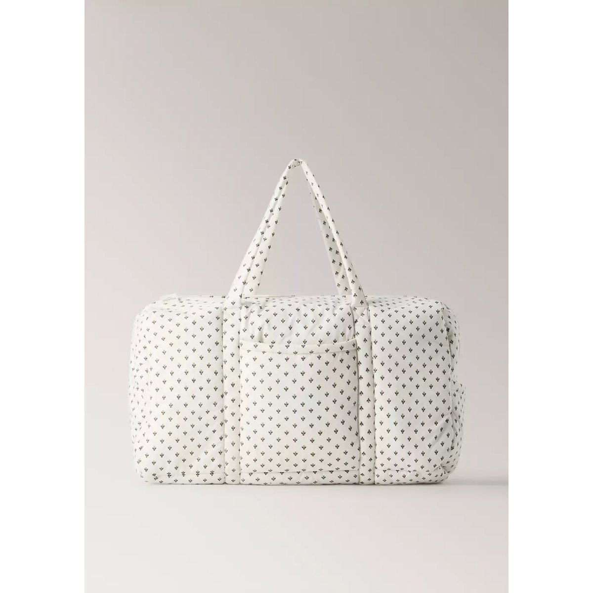 Sac de maternité 100 % coton imprimé kaki, MANGO HOME