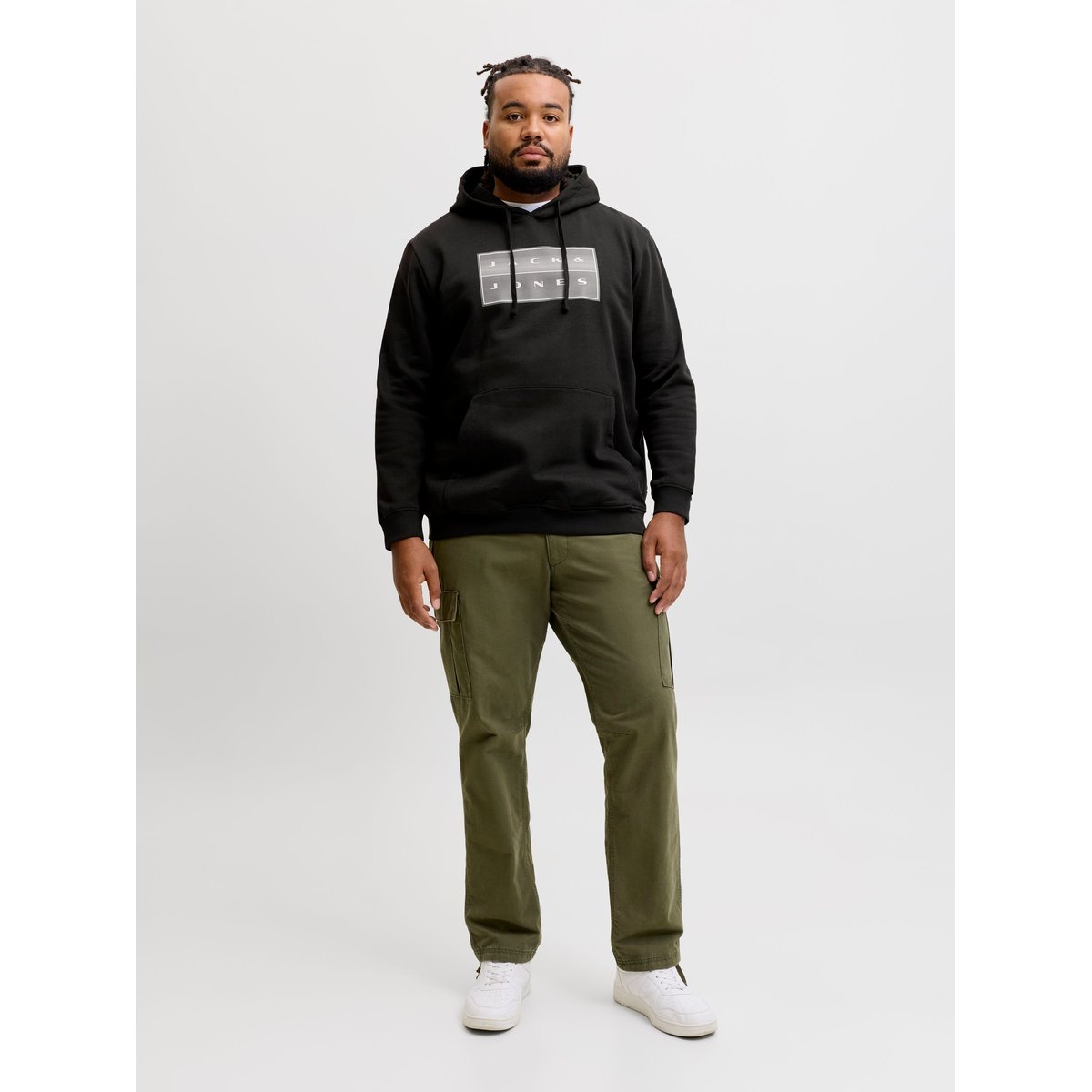 Sweat À Capuche noire - black, JACK & JONES