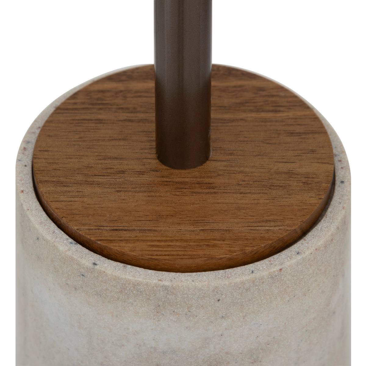 Brosse WC effet travertin CÔME beige, 5FIVE SIMPLY SMART