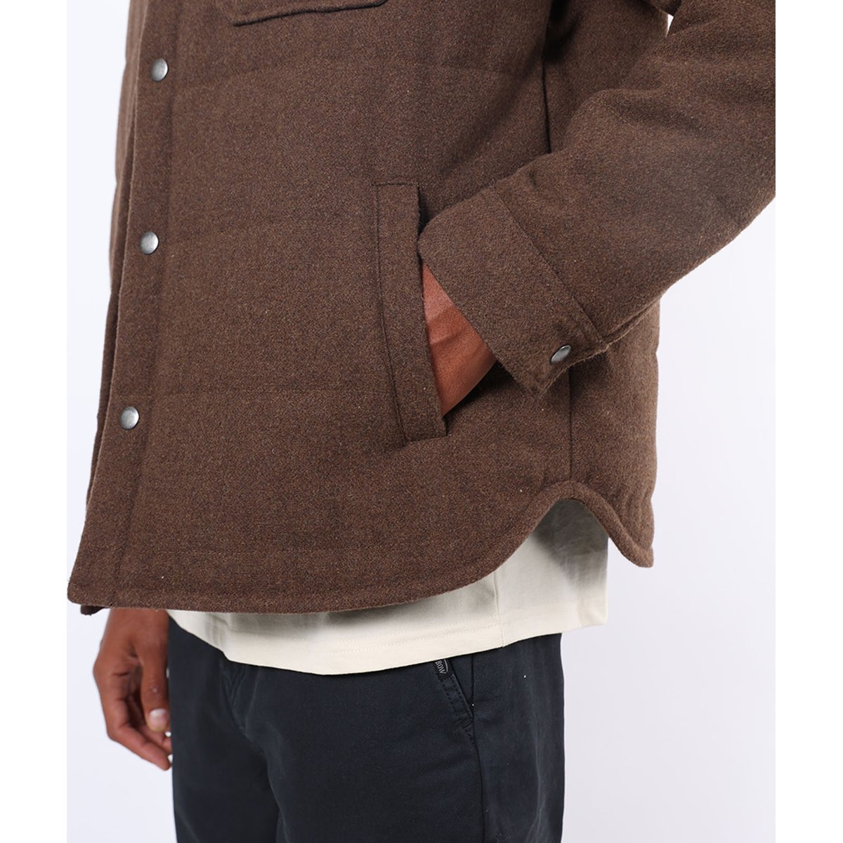 Surchemise OUTLAND deep brown, OXBOW