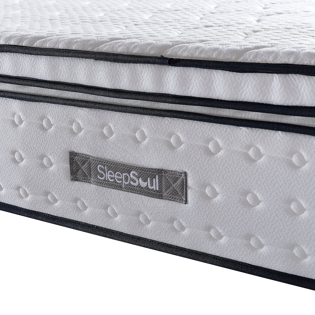 SleepSoul Space 2000 Pocket Mattress white, SLEEPSOUL