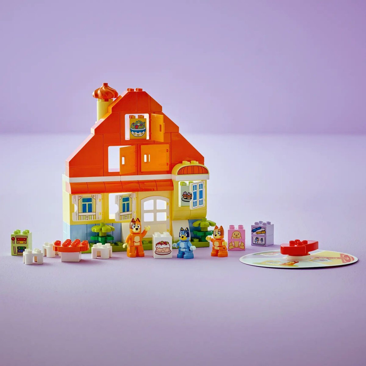 LEGO Bluey - Maison de Famille et Jeu de Mémoire - 10459 pour Enfants couleur unique, LEGO