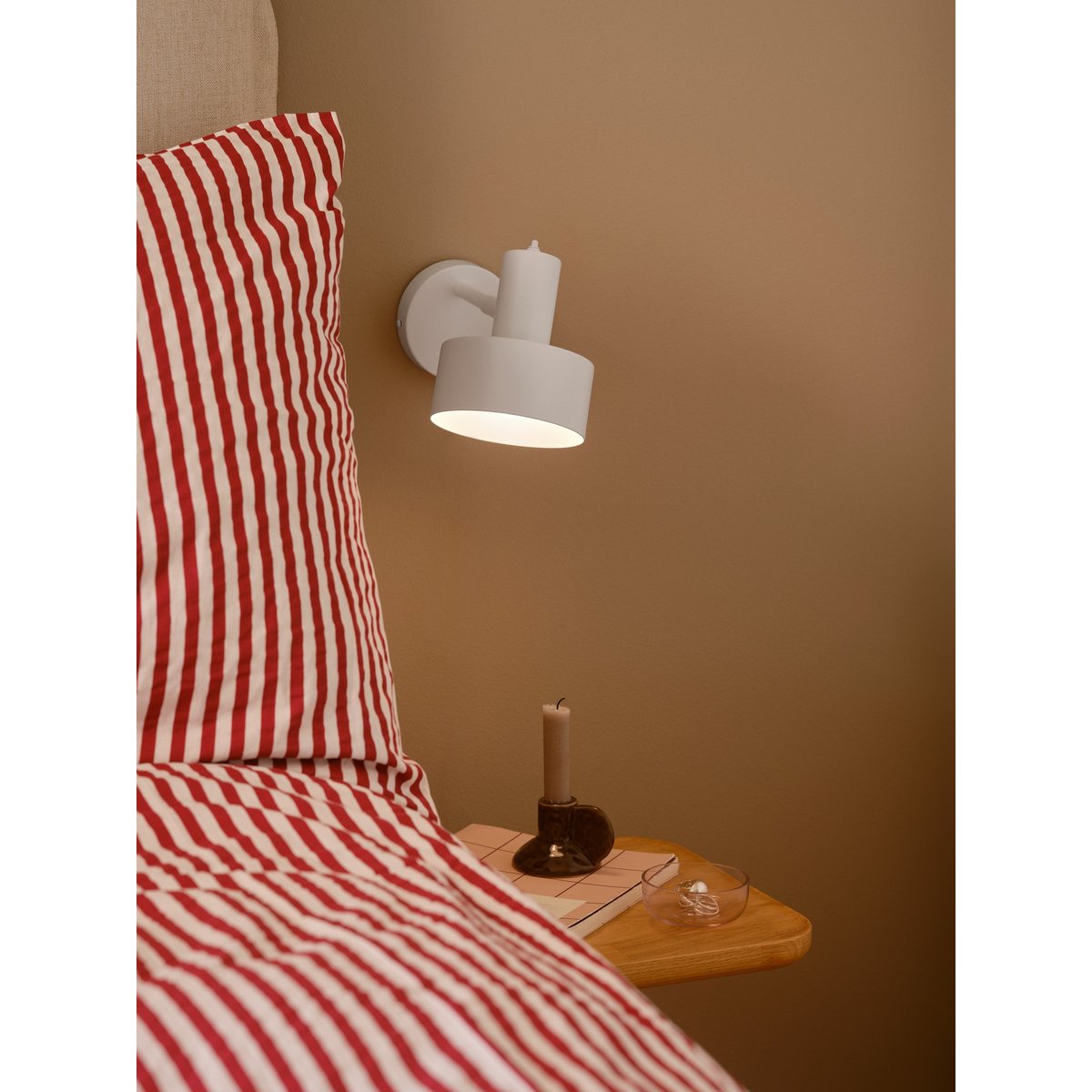Applique murale minimaliste bidirectionnelle orientable en métal, MATIS blanc, NORDLUX