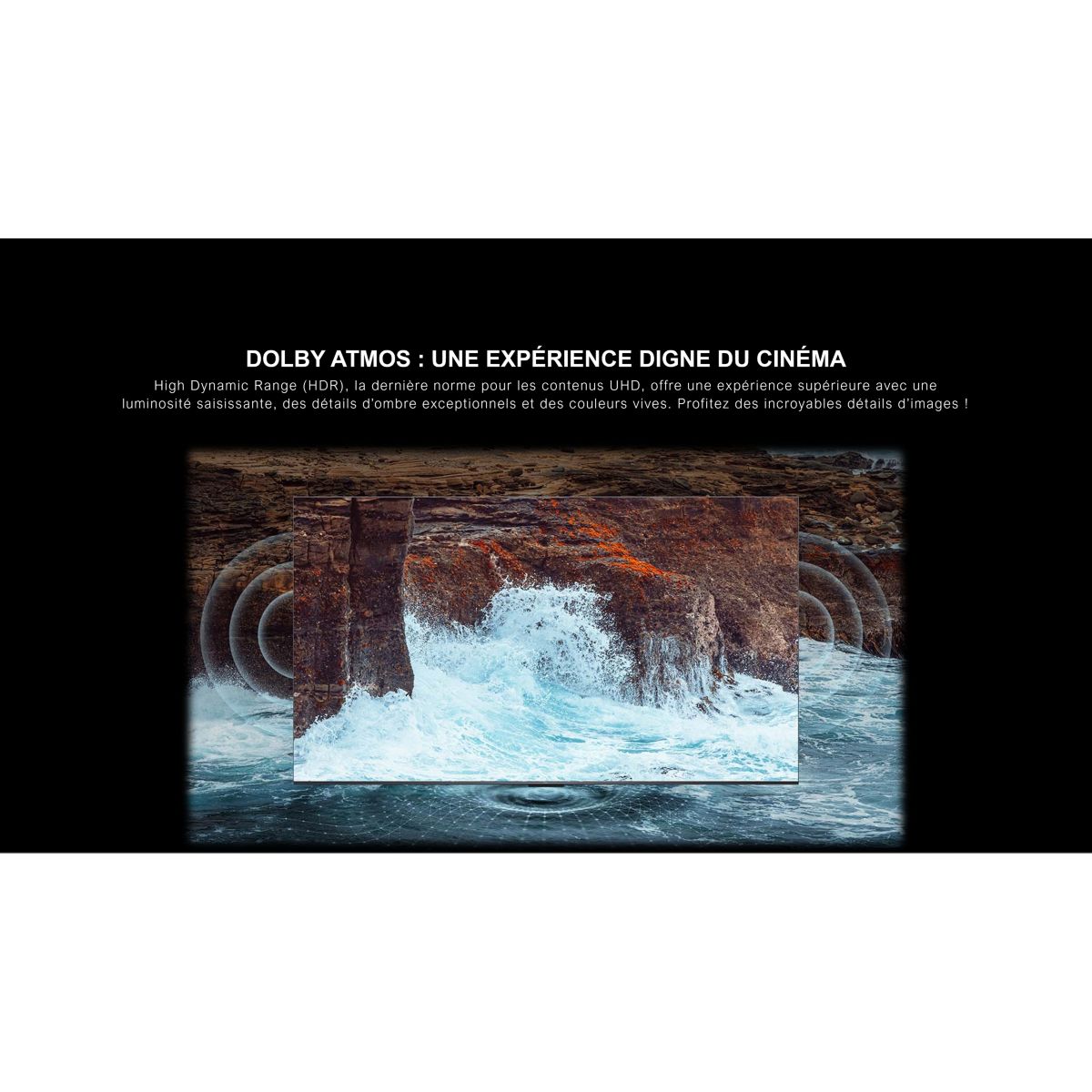 TV LED 43V6D (2026) 43" (109 cm) couleur unique, TCL