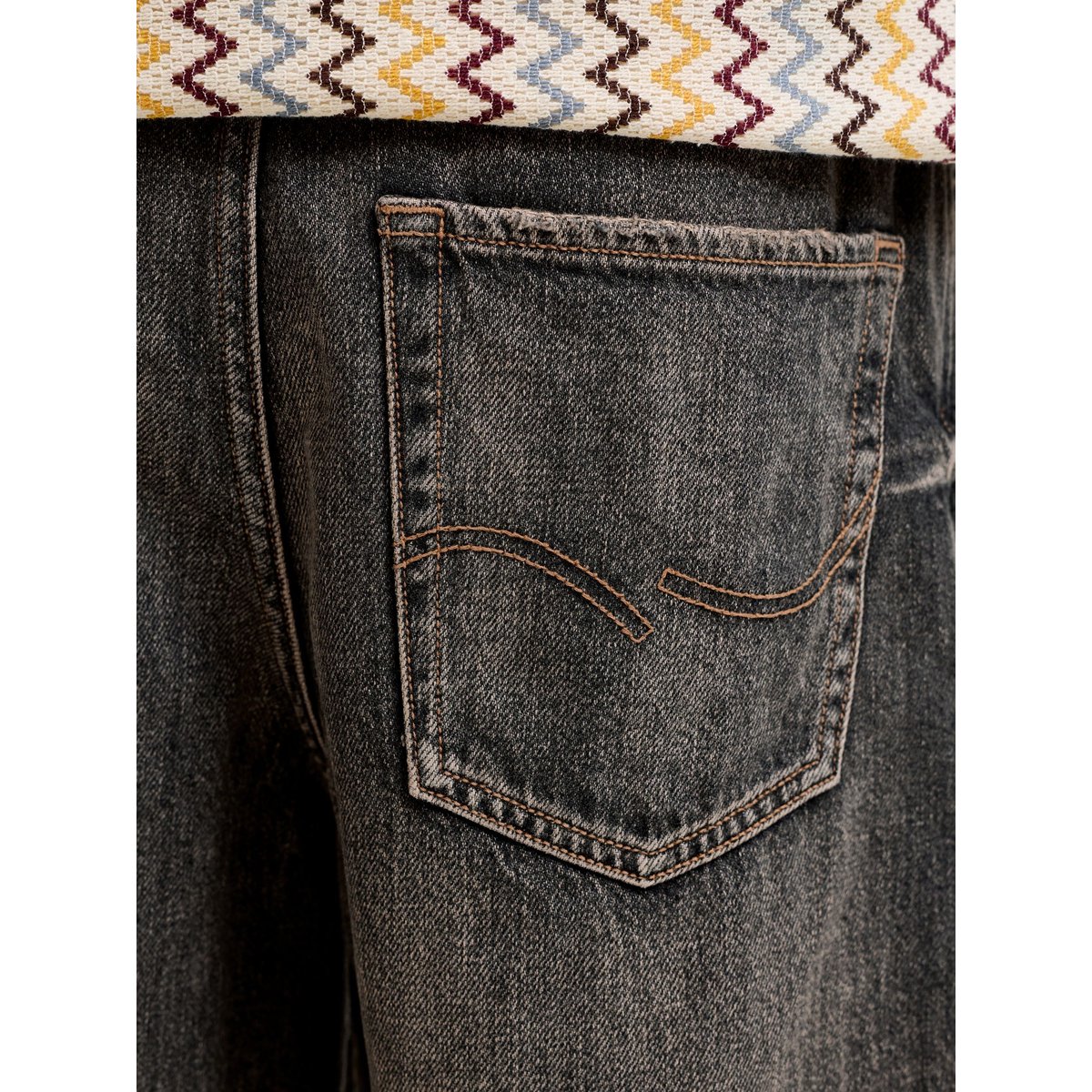 Short En Denim black denim, JACK & JONES JUNIOR