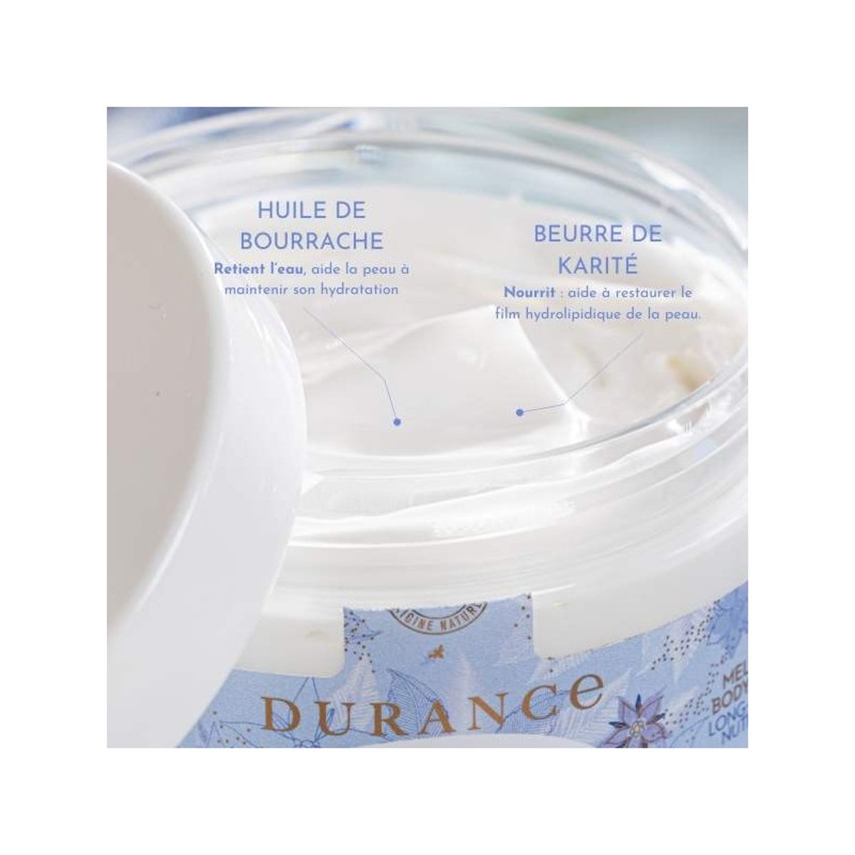 Baume Corps Fondant couleur unique, DURANCE